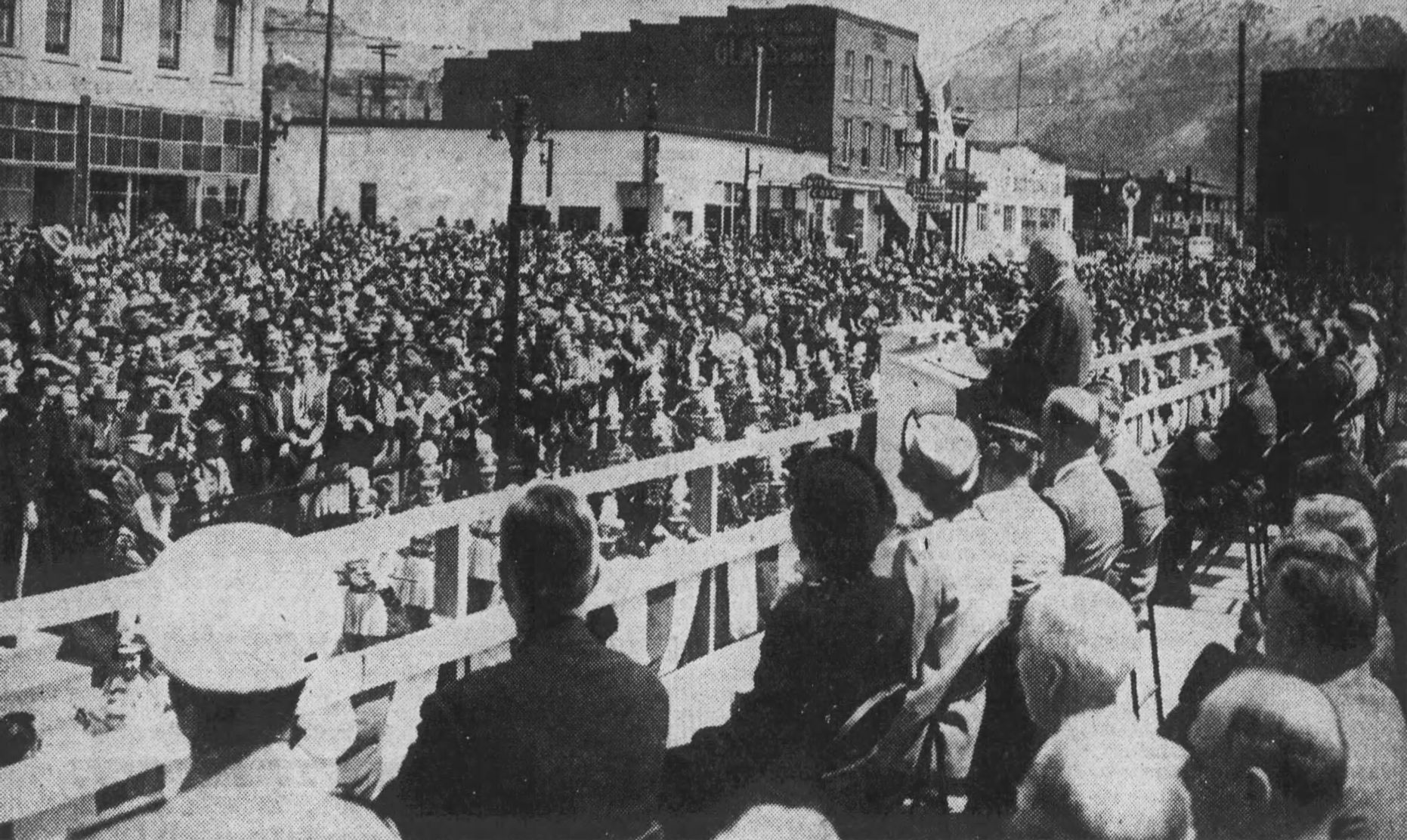 Truman in Butte